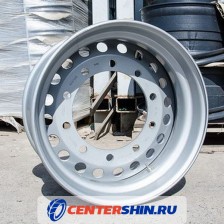 Колесный диск Asterro (2243E) Прицеп барабан 11.75х22.5/10х335 D281 16мм ET0 серебристый усиленный (2243E) с вент.
