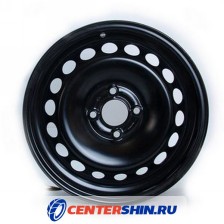 Колесный диск Mefro Wheels Штамп 6х15/4х100 D60.1 ET40 черный глянцевый