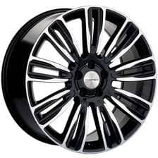 Колесный диск KHOMEN 2004 8.5х20/5х108 D63.4 ET45 Black_FP